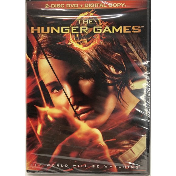 The Hunger Games (DVD, 2012, Widescreen, 2 Disc Set) NEW Sealed - Picture 1 of 2